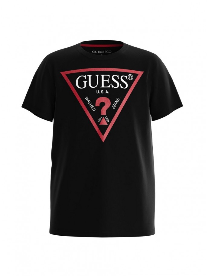 CAMISETA NIÑO GUESS L73I55K8HM0JBLK