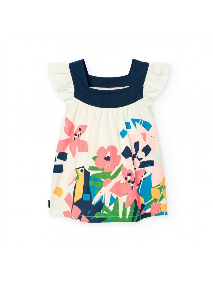 VESTIDO NIÑA BOBOLI 201160