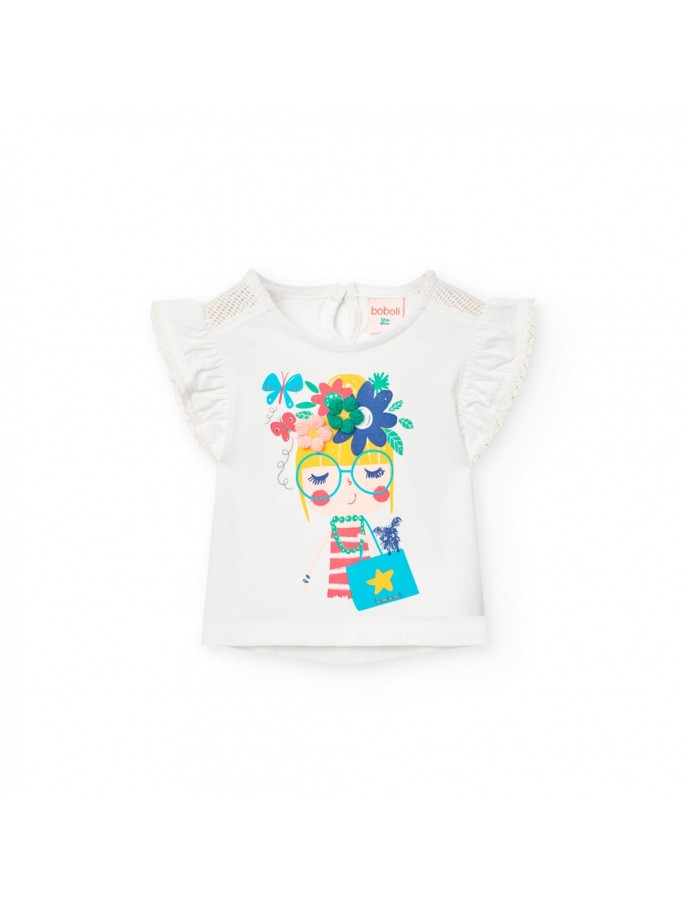 CAMISETA NIÑA BOBOLI 241142