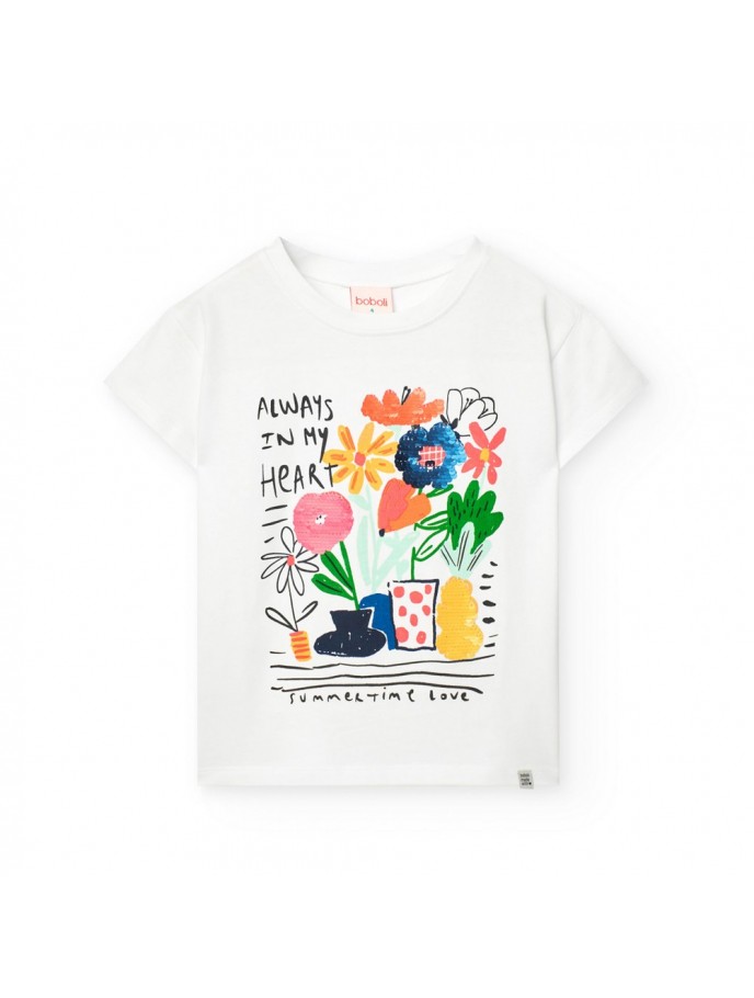 CAMISETA NIÑA BOBOLI 401106