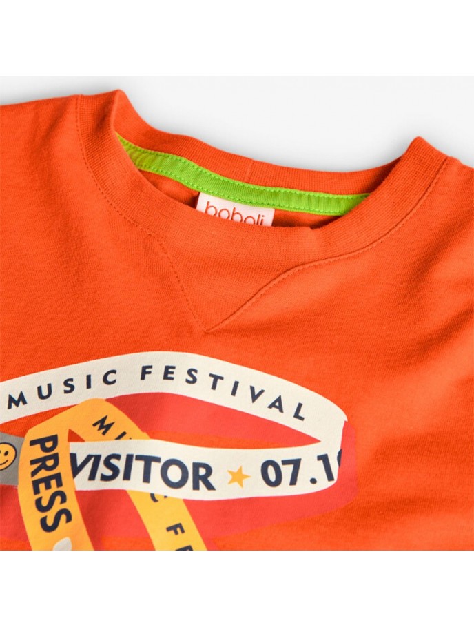 CAMISETA NIÑO BOBOLI 521121 CAMISETA NIÑO BOBOLI 521121