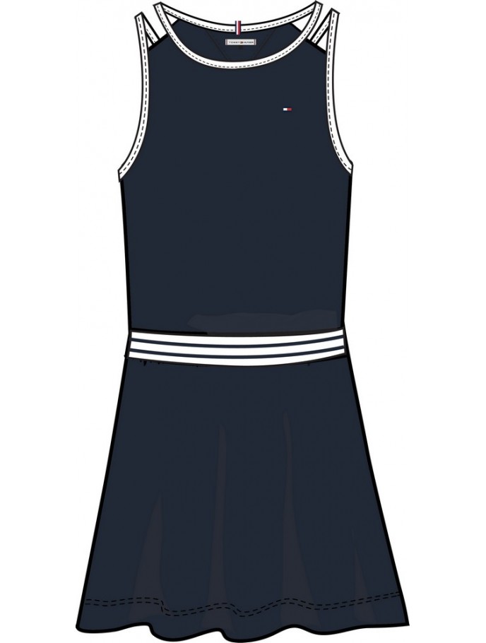 VESTIDO NIÑA TOMMY HILFIGER KG0KG08483