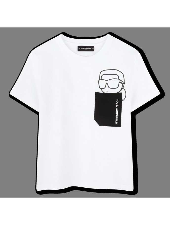 CAMISETA NIÑO KARL LAGERFELD Z30423