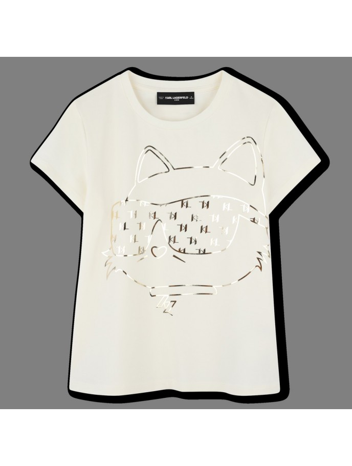 CAMISETA NIÑA KARL LAGERFELD Z30447