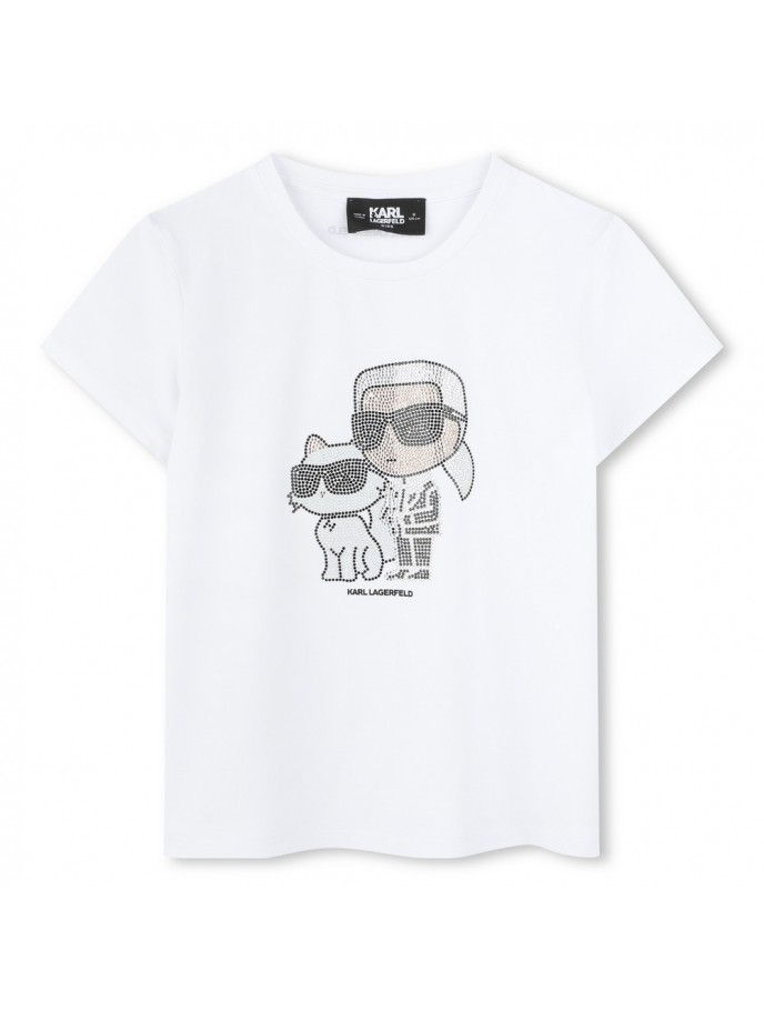 CAMISETA NIÑA KARL LAGERFELD Z30489