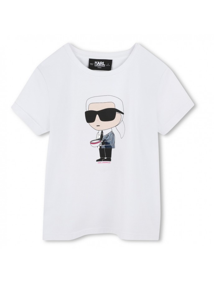 CAMISETA NIÑA KARL LAGERFELD Z30491