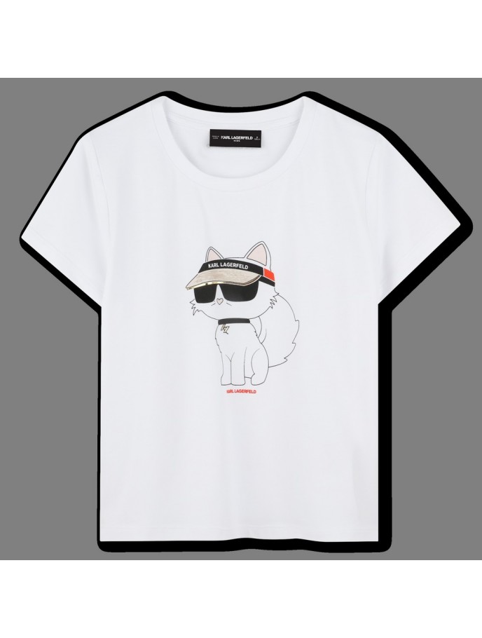 CAMISETA NIÑA KARL LAGERFELD Z30492
