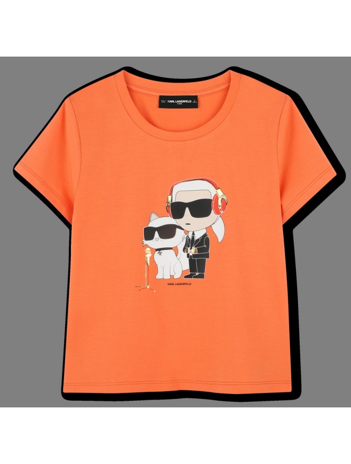 CAMISETA NIÑA KARL LAGERFELD Z30492