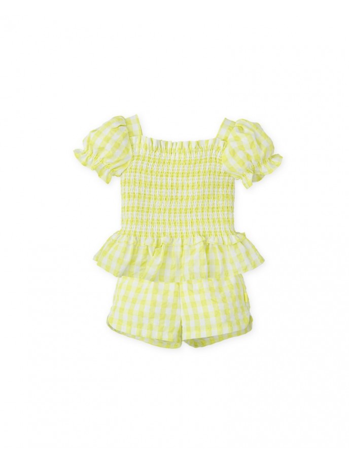 CONJUNTO NIÑA TUTTO PICCOLO 3734S25